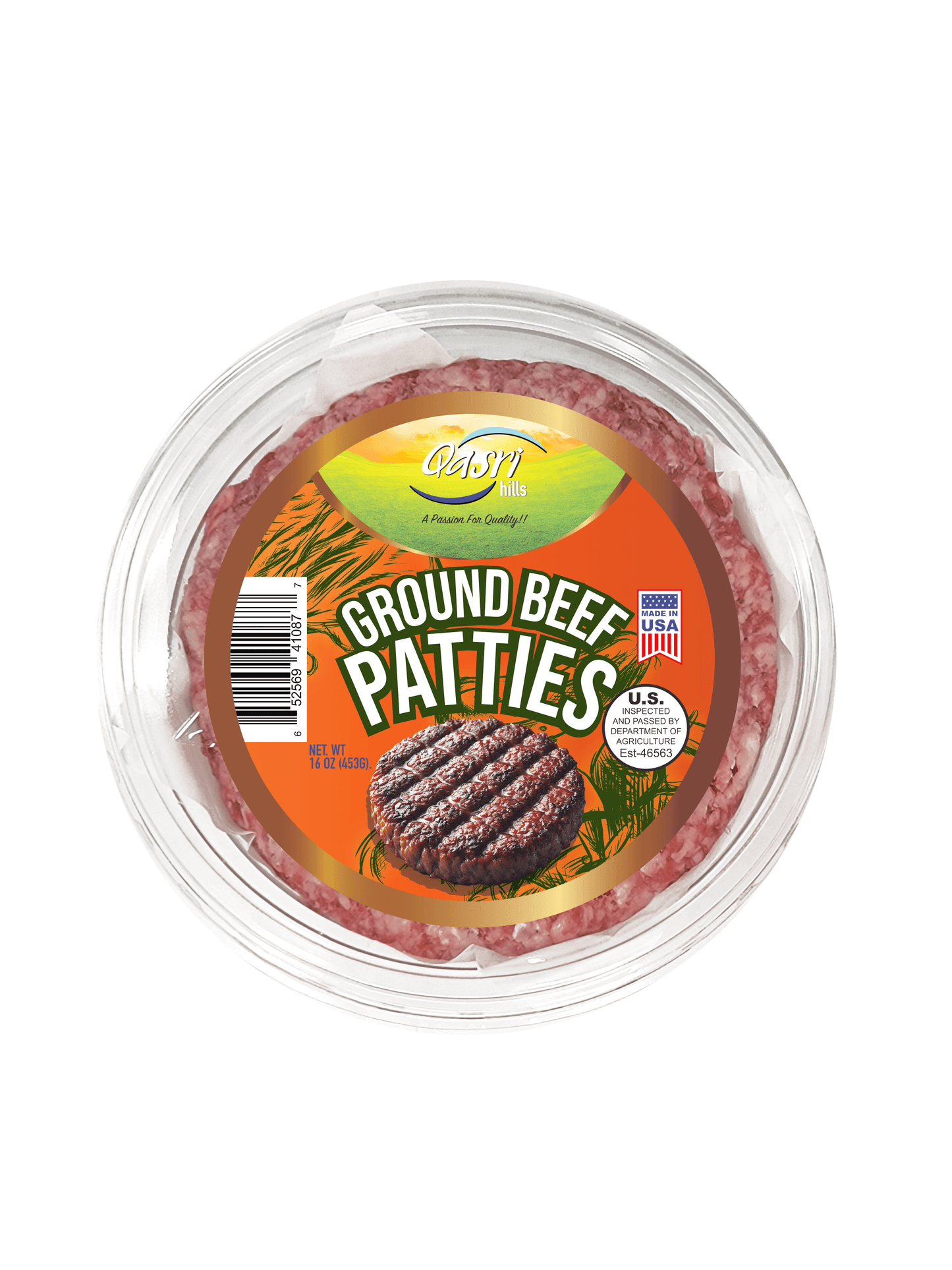 Halal Ground Beef Patties | Hand-Slaughtered & 100% Pure Beef | Qasri Hills