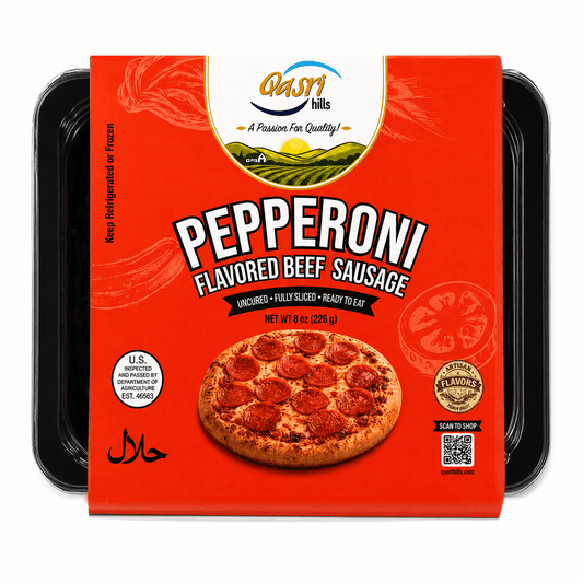 Pepperoni Flavored Beef Sausage