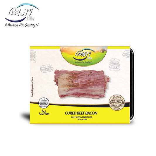 Halal Beef Bacon | Fully Cooked | Qasri Hills