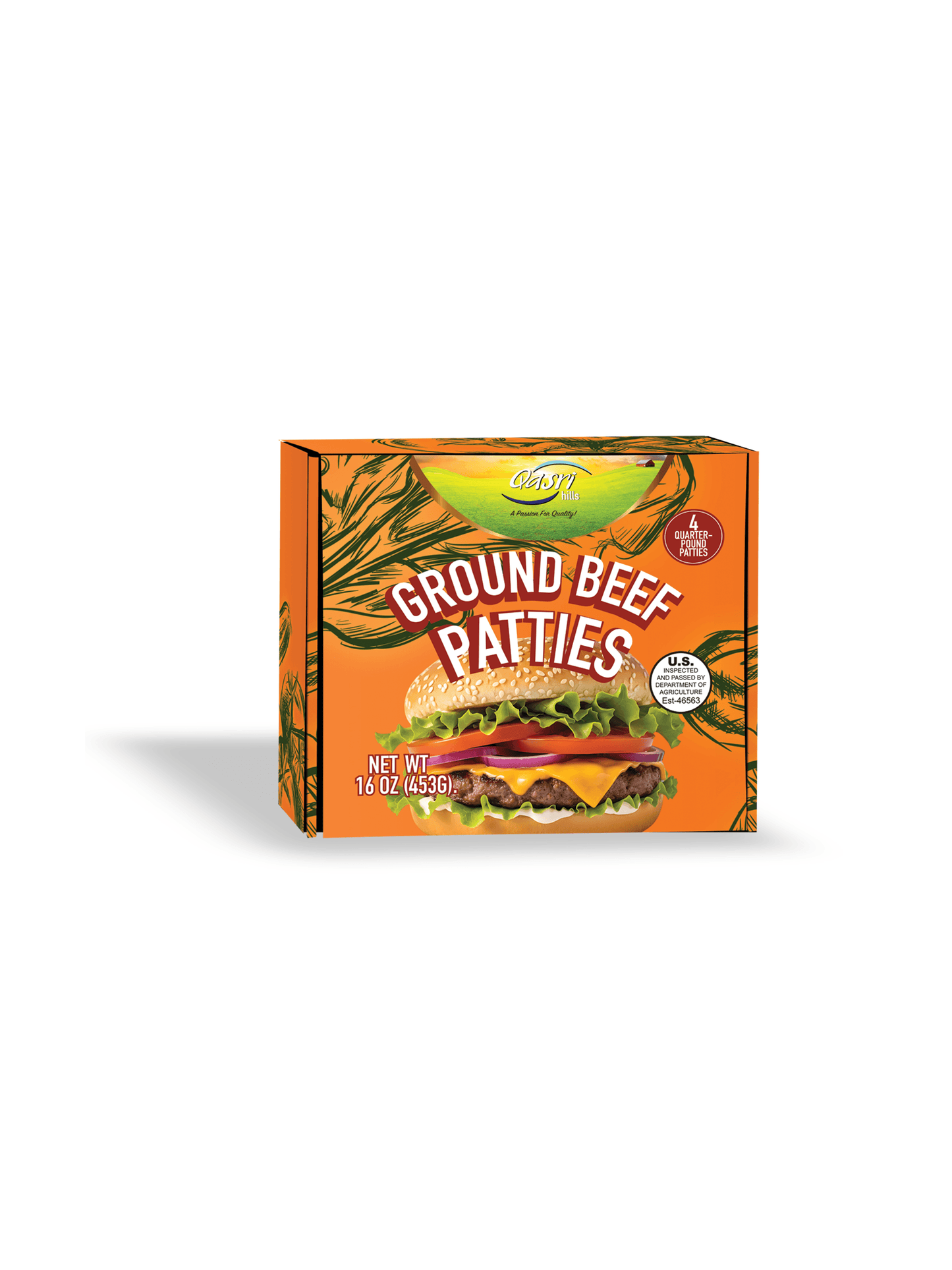 Halal Ground Beef Patties | Hand-Slaughtered & 100% Pure Beef | Qasri Hills