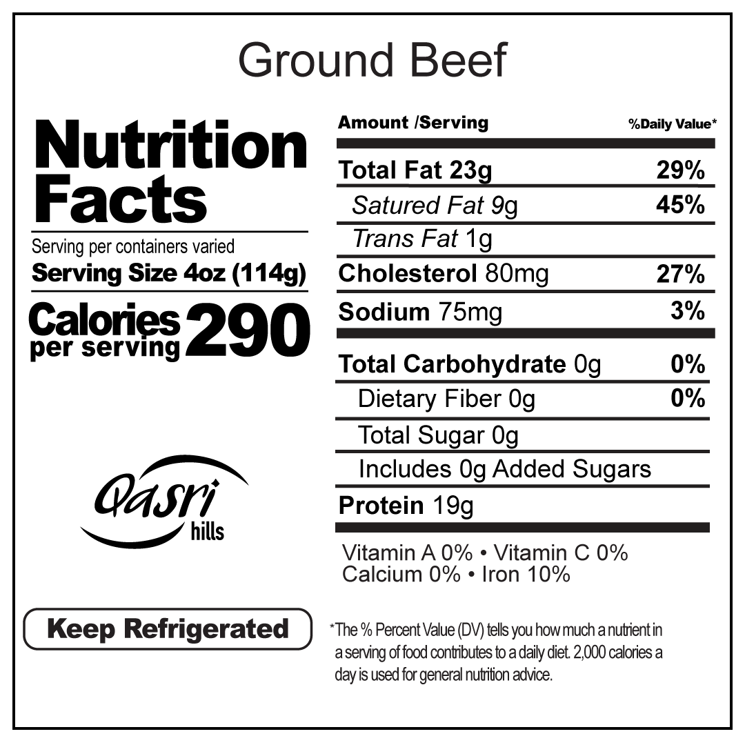 Ground Beef – Qasrihills