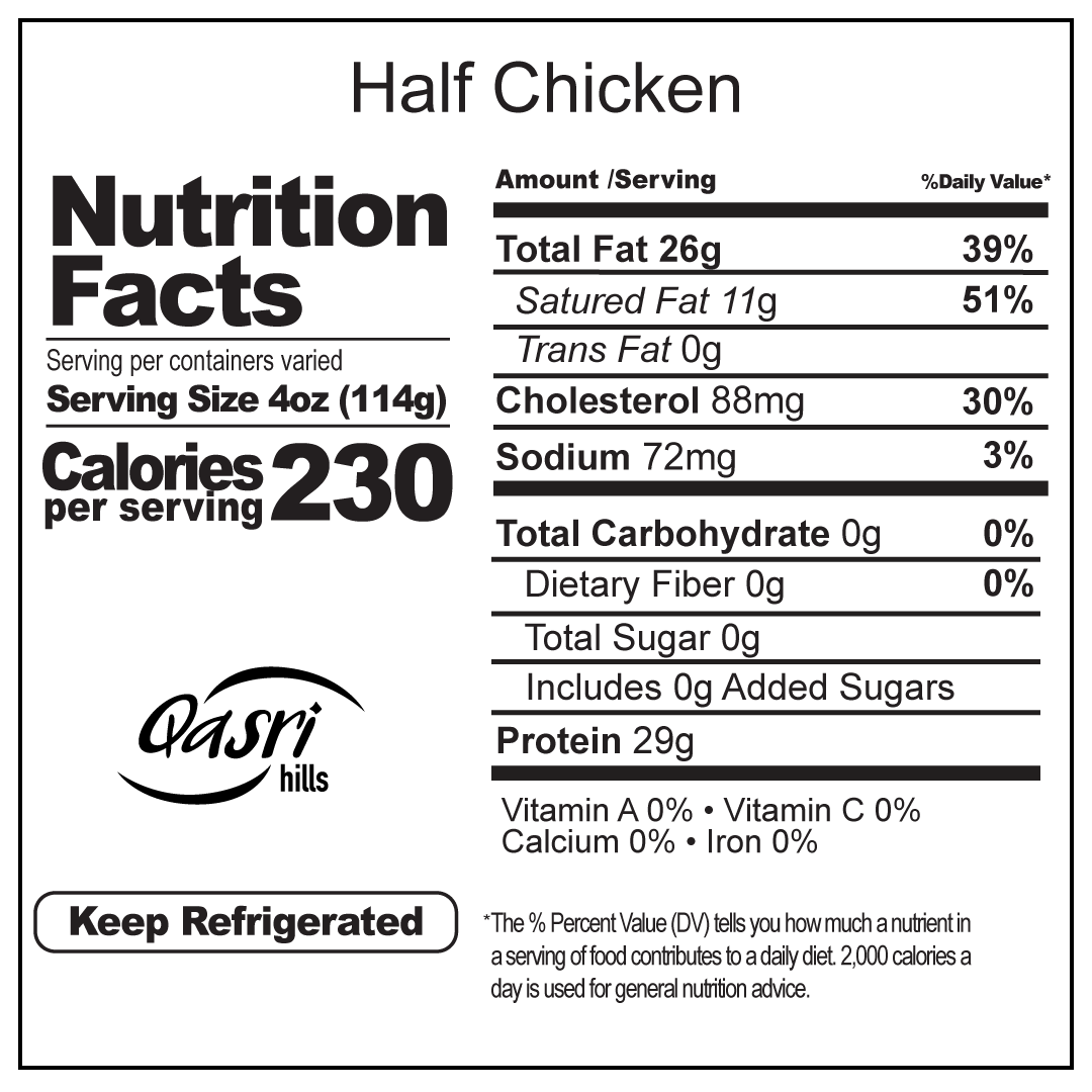 Half Chicken Qasrihills