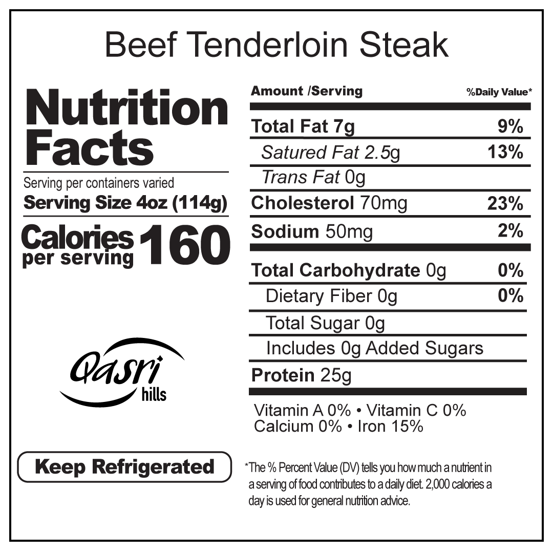 Beef Tenderloin Qasrihills